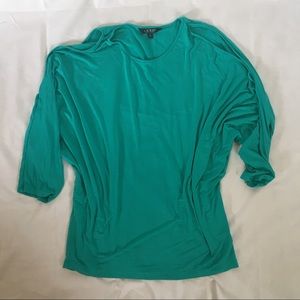 Lauren Ralph Lauren Cold Shoulder Top, Size XL